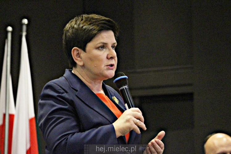 Wicepremier Beata Szydło w Mielcu