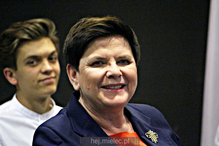 Wicepremier Beata Szydło w Mielcu