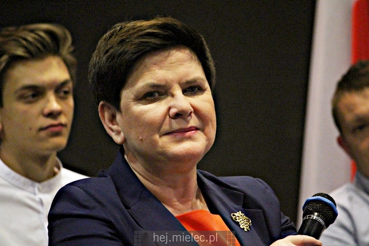 Wicepremier Beata Szydło w Mielcu