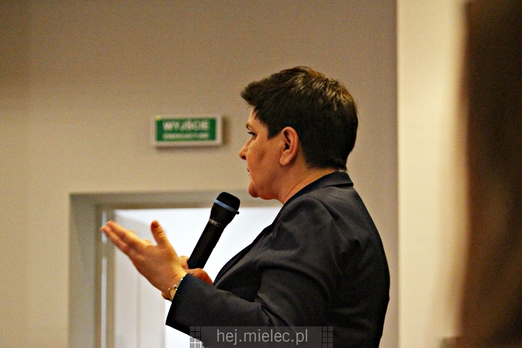 Wicepremier Beata Szydło w Mielcu