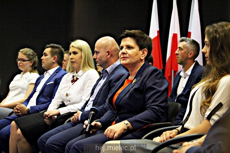 Wicepremier Beata Szydło w Mielcu