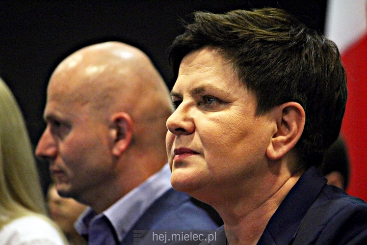 Wicepremier Beata Szydło w Mielcu