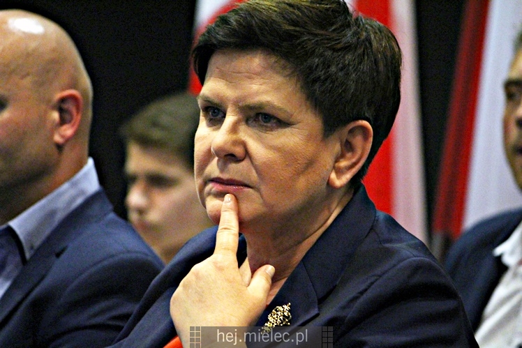 Wicepremier Beata Szydło w Mielcu