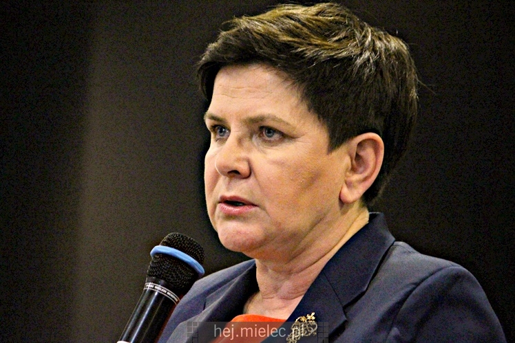 Wicepremier Beata Szydło w Mielcu