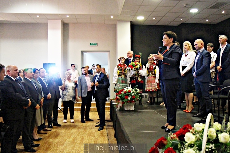 Wicepremier Beata Szydło w Mielcu