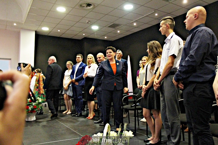 Wicepremier Beata Szydło w Mielcu