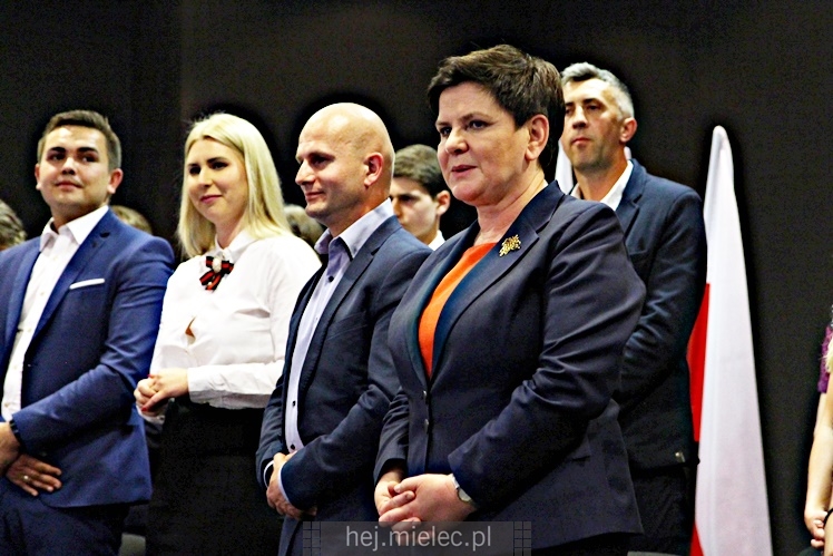 Wicepremier Beata Szydło w Mielcu