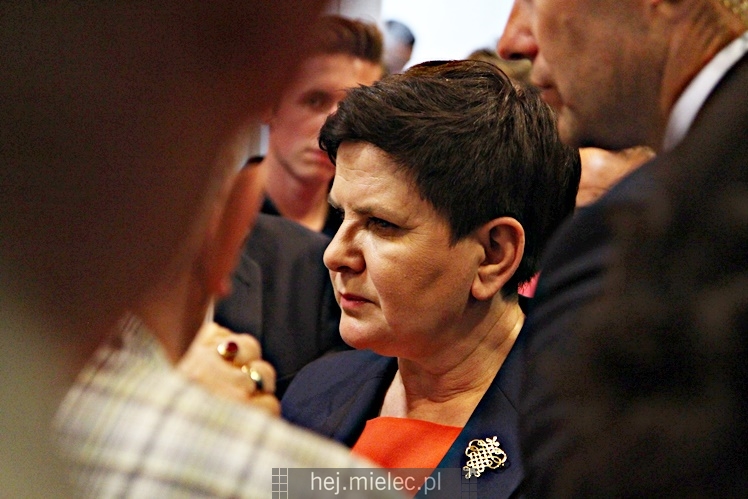 Wicepremier Beata Szydło w Mielcu