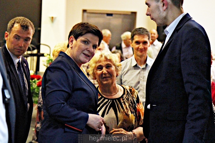 Wicepremier Beata Szydło w Mielcu