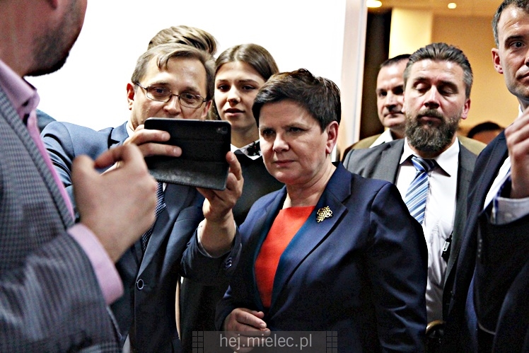 Wicepremier Beata Szydło w Mielcu