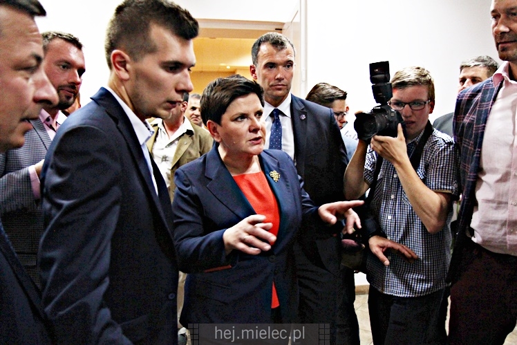 Wicepremier Beata Szydło w Mielcu