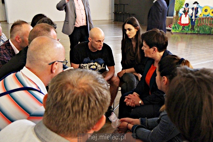 Wicepremier Beata Szydło w Mielcu