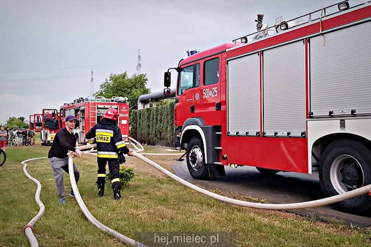 Pożar domu przy ul. Długiej