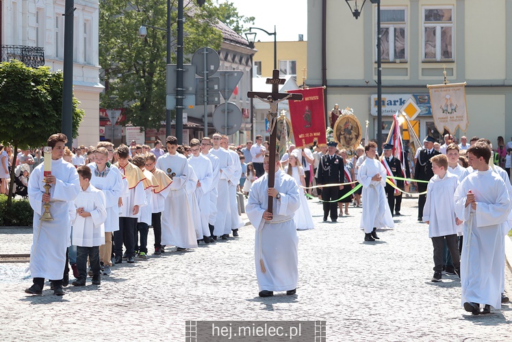 Boże Ciało w Mielcu 2018