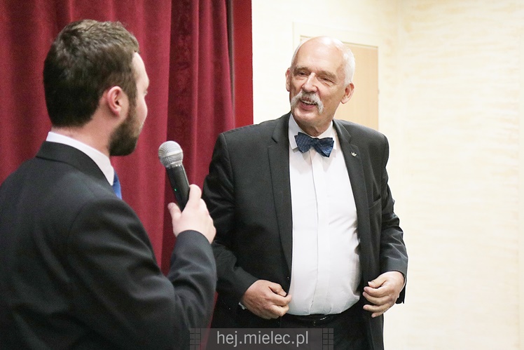 Janusz Korwin-Mikke w Mielcu