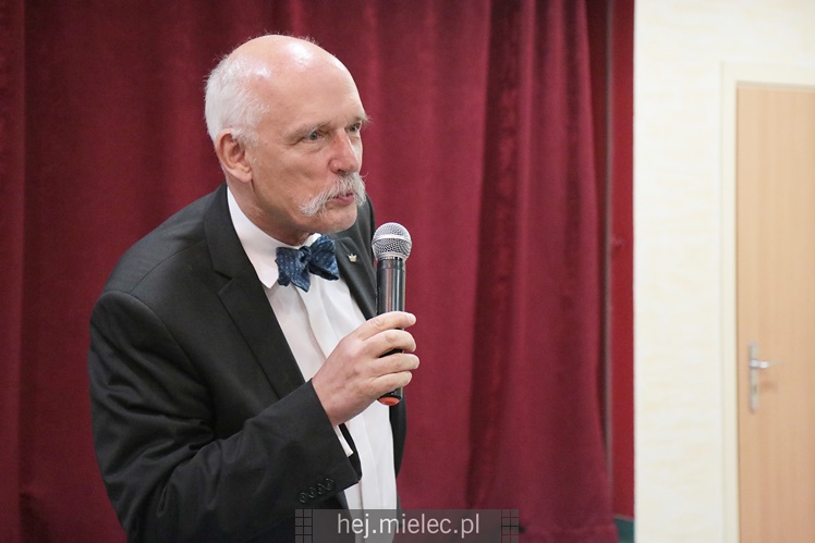 Janusz Korwin-Mikke w Mielcu