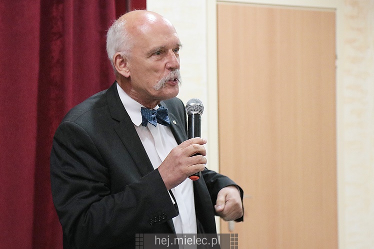 Janusz Korwin-Mikke w Mielcu