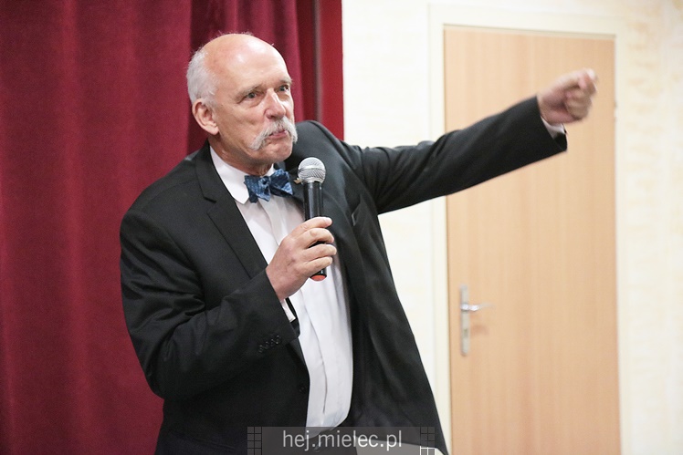 Janusz Korwin-Mikke w Mielcu