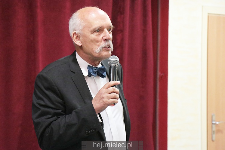 Janusz Korwin-Mikke w Mielcu