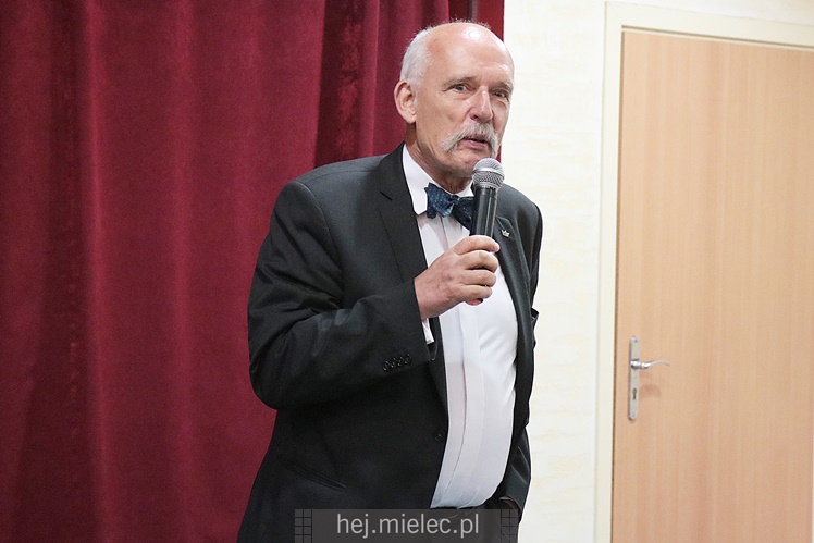 Janusz Korwin-Mikke w Mielcu