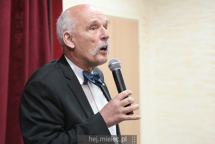 Janusz Korwin-Mikke w Mielcu