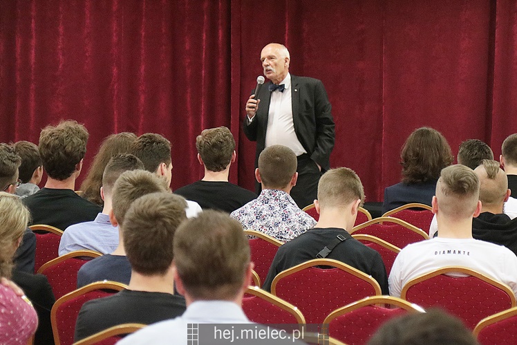 Janusz Korwin-Mikke w Mielcu