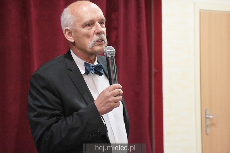 Janusz Korwin-Mikke w Mielcu