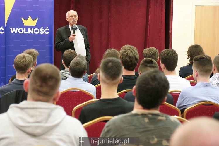 Janusz Korwin-Mikke w Mielcu