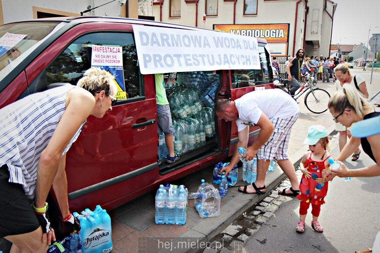 Drugi protest mielczan przeciwko firmie Kronospan
