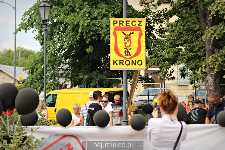 Drugi protest mielczan przeciwko firmie Kronospan