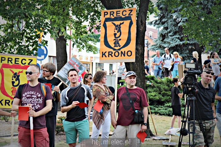 Drugi protest mielczan przeciwko firmie Kronospan