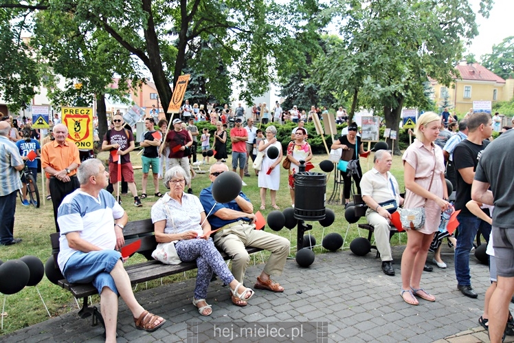 Drugi protest mielczan przeciwko firmie Kronospan