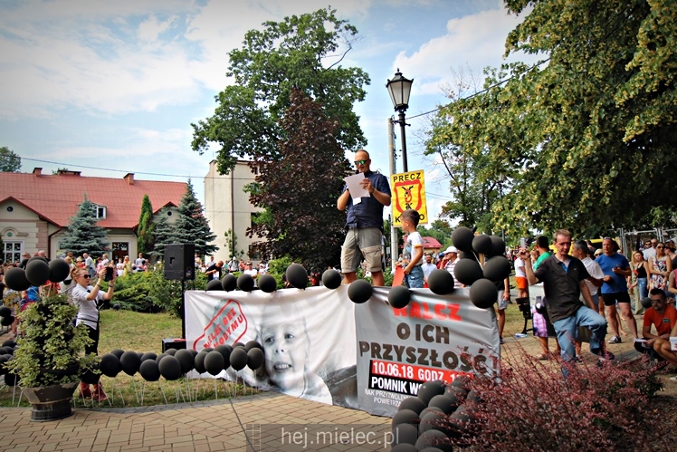 Drugi protest mielczan przeciwko firmie Kronospan