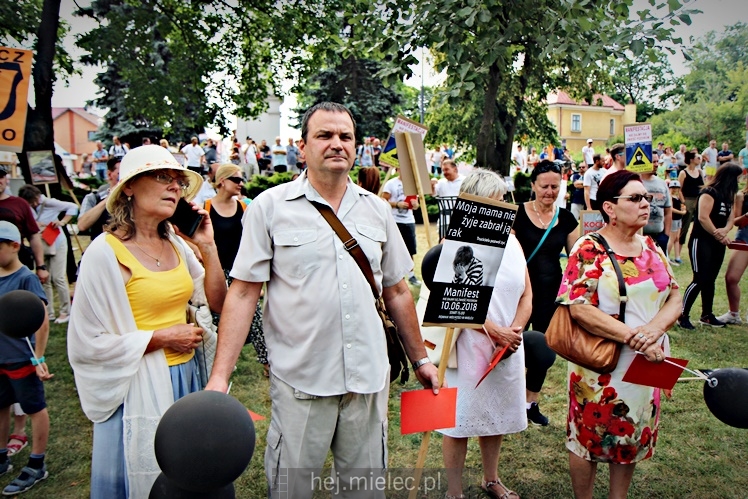 Drugi protest mielczan przeciwko firmie Kronospan
