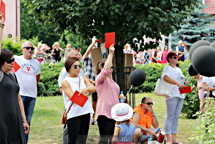 Drugi protest mielczan przeciwko firmie Kronospan