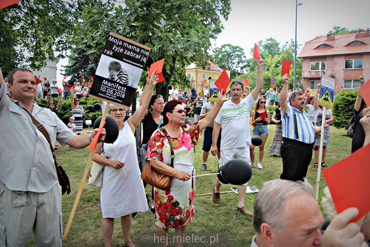 Drugi protest mielczan przeciwko firmie Kronospan