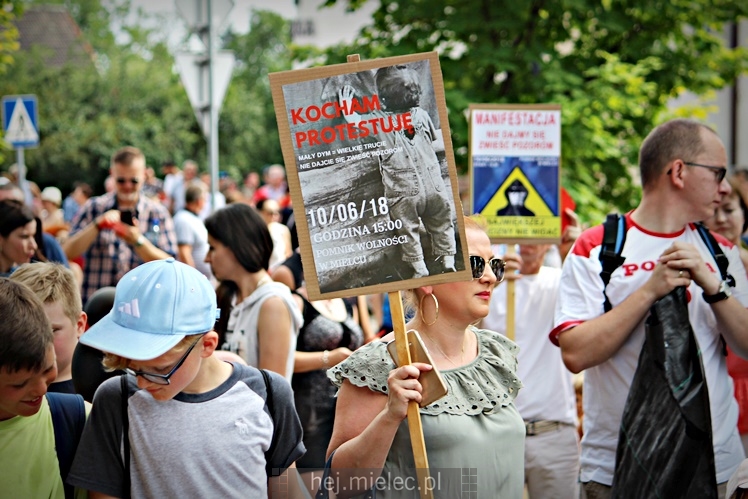 Drugi protest mielczan przeciwko firmie Kronospan