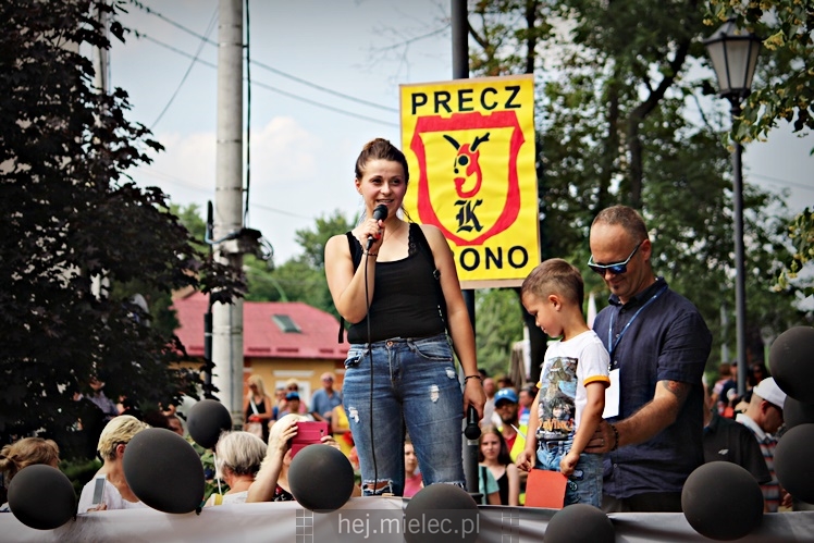 Drugi protest mielczan przeciwko firmie Kronospan