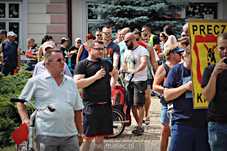 Drugi protest mielczan przeciwko firmie Kronospan