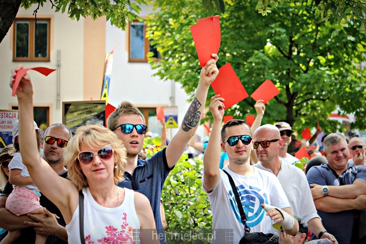 Drugi protest mielczan przeciwko firmie Kronospan