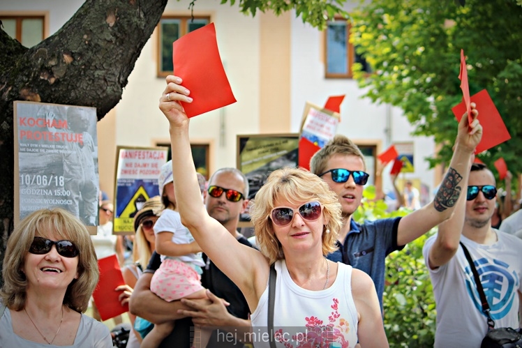 Drugi protest mielczan przeciwko firmie Kronospan