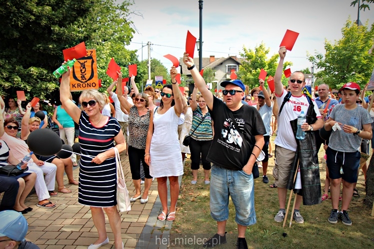 Drugi protest mielczan przeciwko firmie Kronospan