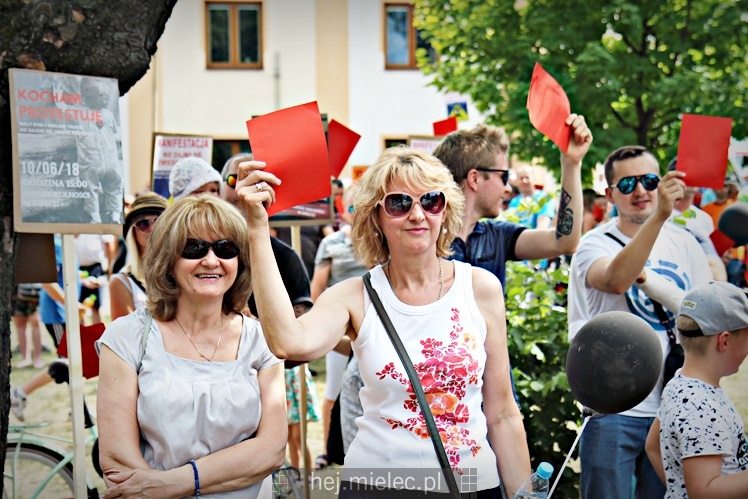 Drugi protest mielczan przeciwko firmie Kronospan
