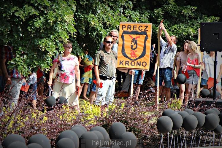 Drugi protest mielczan przeciwko firmie Kronospan
