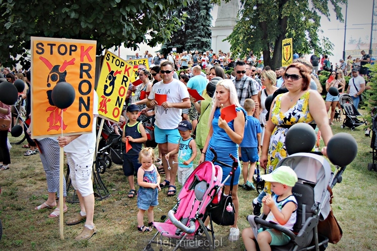 Drugi protest mielczan przeciwko firmie Kronospan