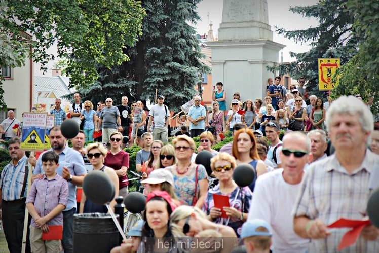 Drugi protest mielczan przeciwko firmie Kronospan