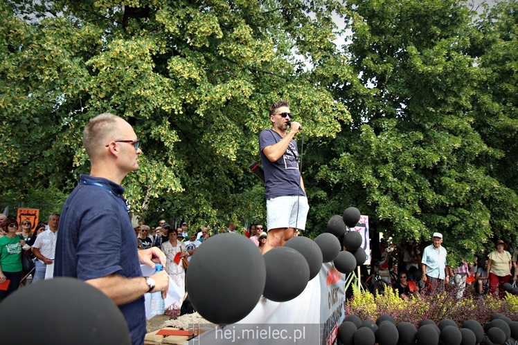 Drugi protest mielczan przeciwko firmie Kronospan
