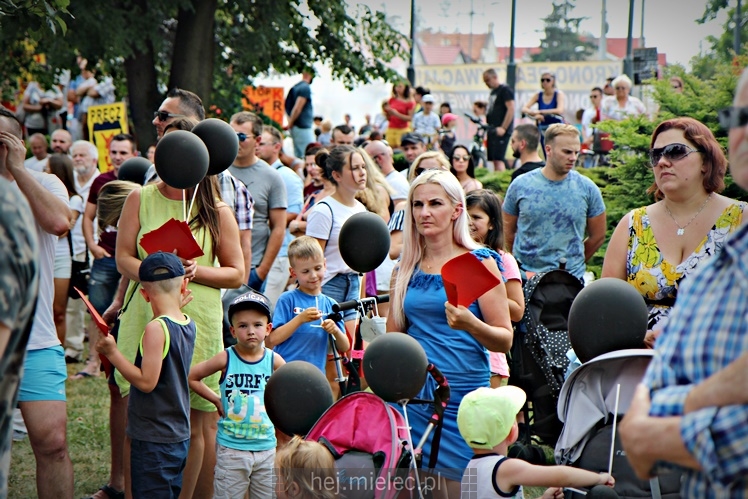 Drugi protest mielczan przeciwko firmie Kronospan