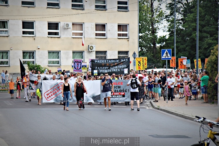 Drugi protest mielczan przeciwko firmie Kronospan