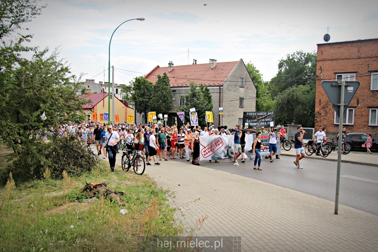 Drugi protest mielczan przeciwko firmie Kronospan
